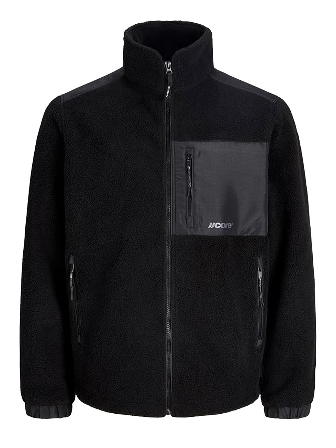 Jack&Jones Giacca in Pile Club Fleece Jack & Jones - Nero Nero