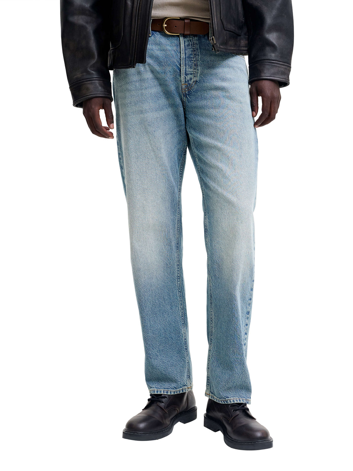 JACK&JONES MAIN 3 Jack&Jones Jeans Jjichris Jjcrew Sq 733 - Denim BLUE