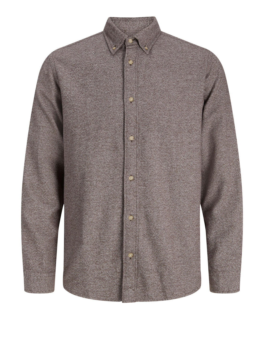 JACK&JONES MAIN 3 Jack&Jones Camicia Jprbluharvey Twill Solid - Marrone Marrone