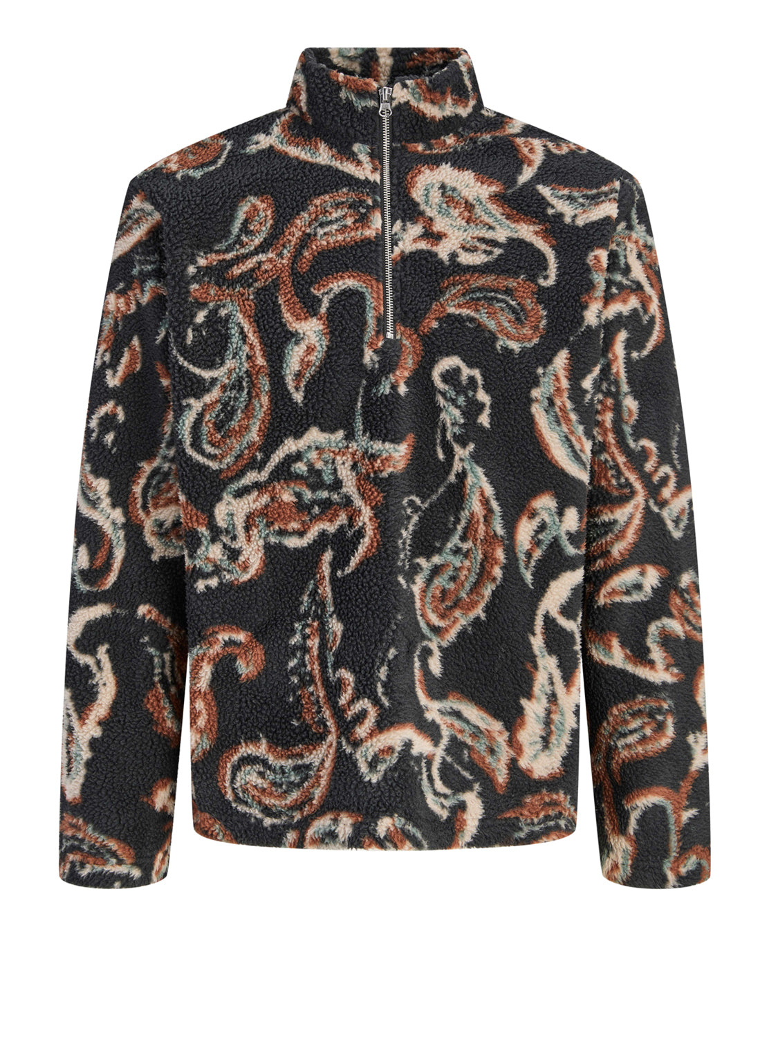 JACK&JONES MAIN 3 Jack&Jones Felpa Jorsalamanco Teddy - Nero Nero