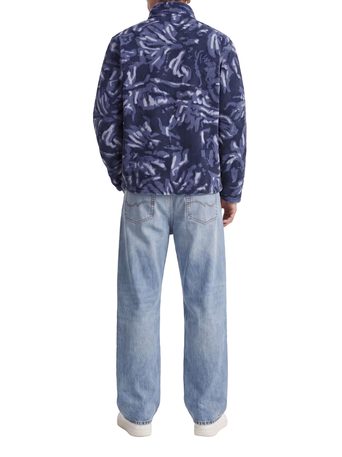 JACK&JONES MAIN 3 Jack&Jones Felpa Jorsalamanco Teddy - Blu BLUE