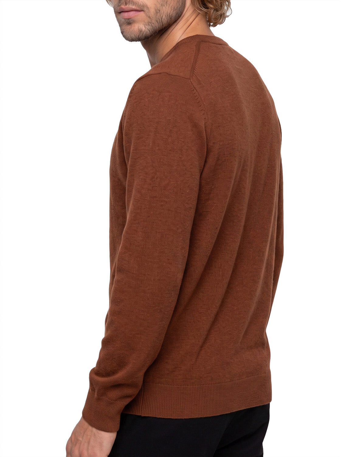 JAGGY Maglia Giro Collo LANZA Jaggy - Toffee TOFFEE