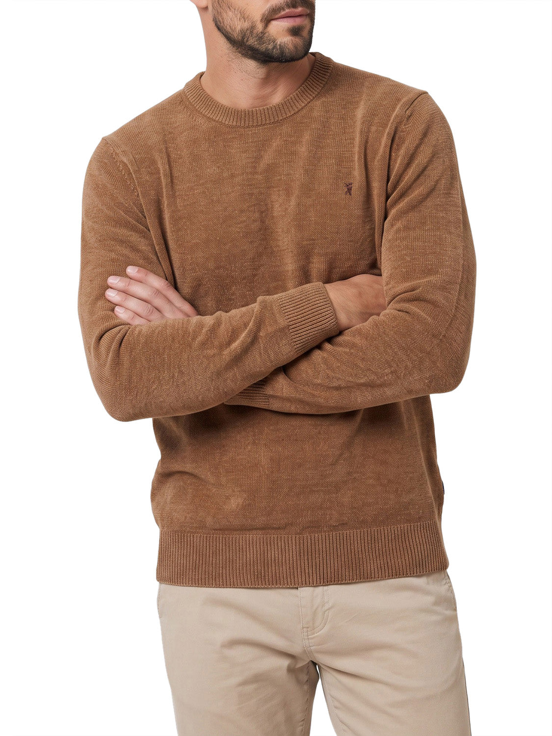 JAGGY Maglia Giro Collo LEWIS Jaggy - Toffee TOFFEE