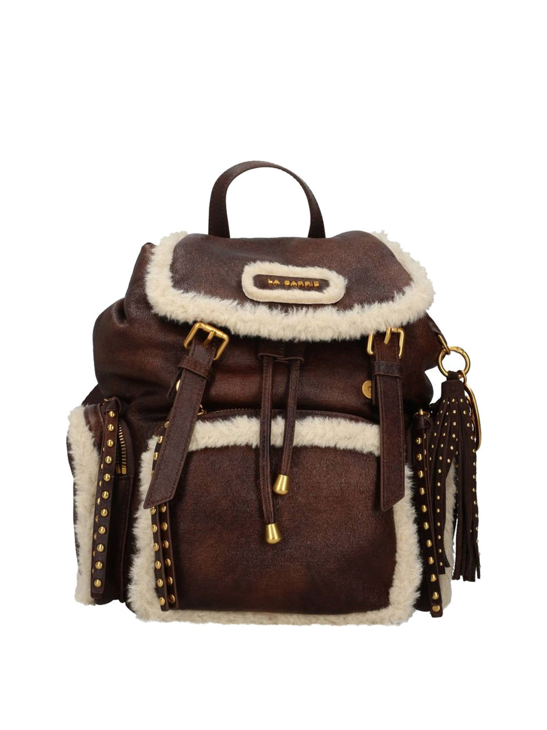 LA CARRIE Zaino Warmtouch Backpack Eco Mutton La Carrie - Marrone BROWN