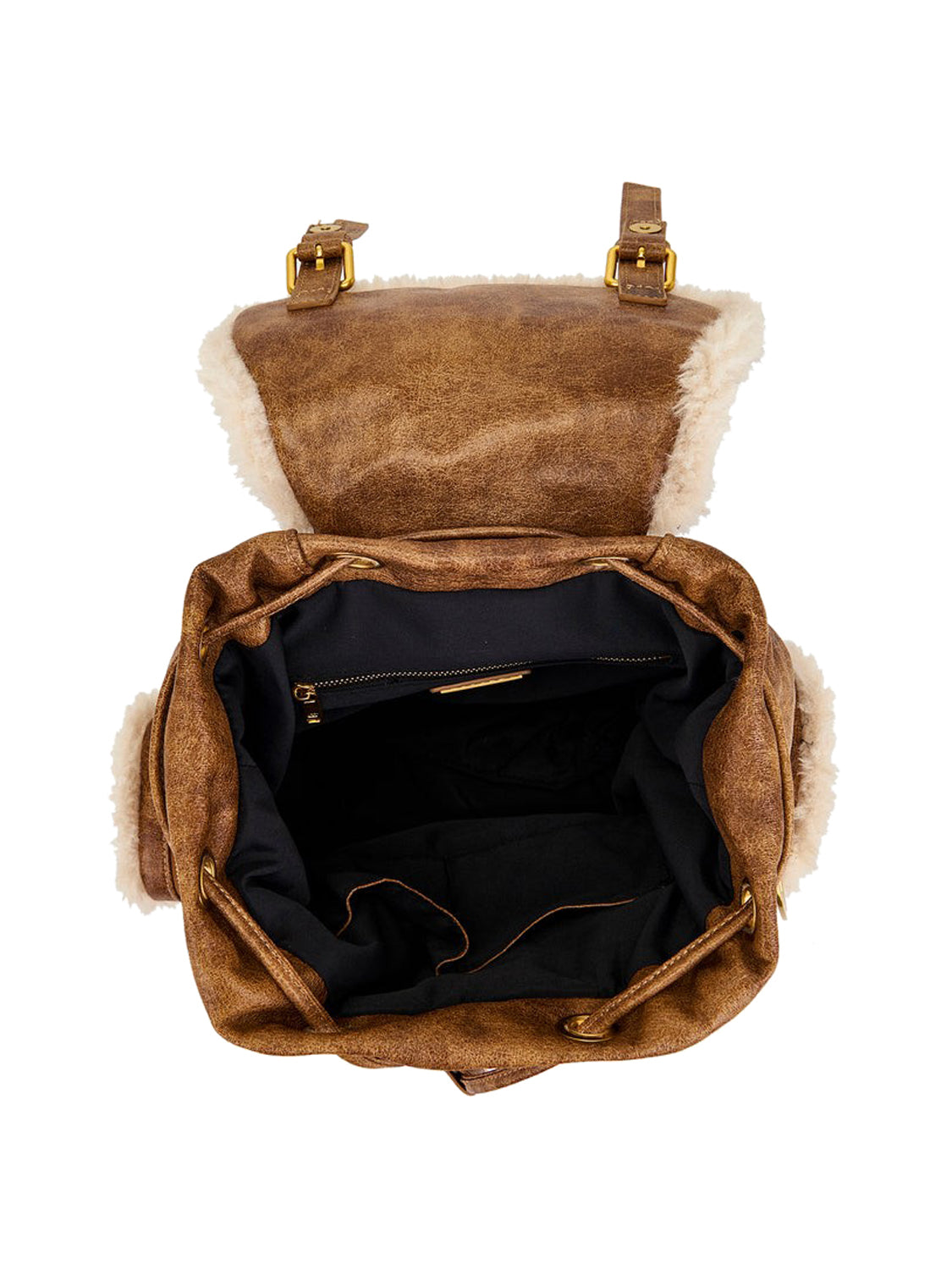 LA CARRIE Zaino Warmtouch Backpack Eco Mutton La Carrie - Cuoio Cuoio