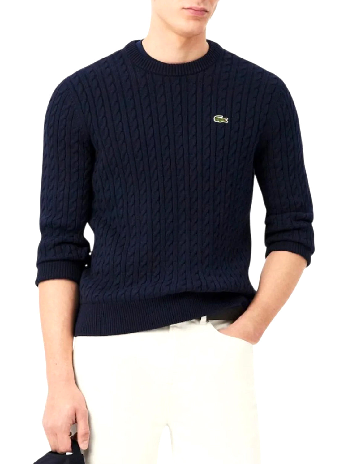 LACOSTE Maglione AH7627 Lacoste - Blu NAVY