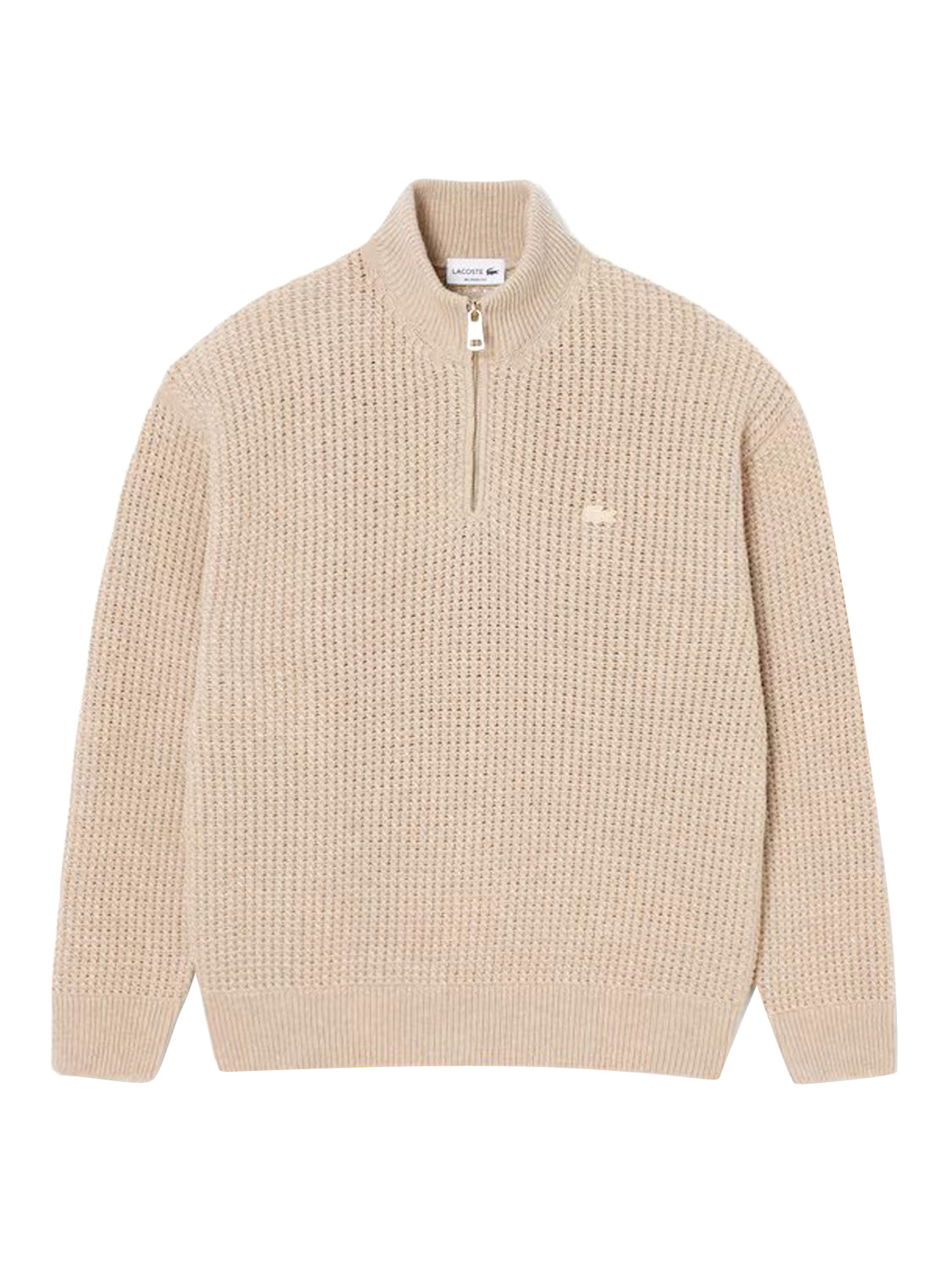 LACOSTE Maglione AH8584 Lacoste - Beige Grigio Chine