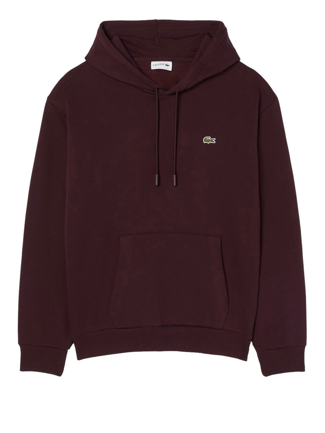 LACOSTE Lacoste Felpa Logo Frontale Bordeaux Bordeau