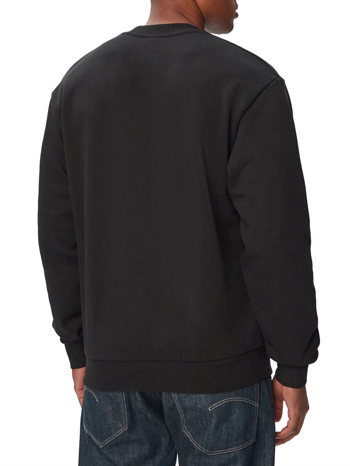 LACOSTE Lacoste Felpa Mini Logo Frontale Nero Nero