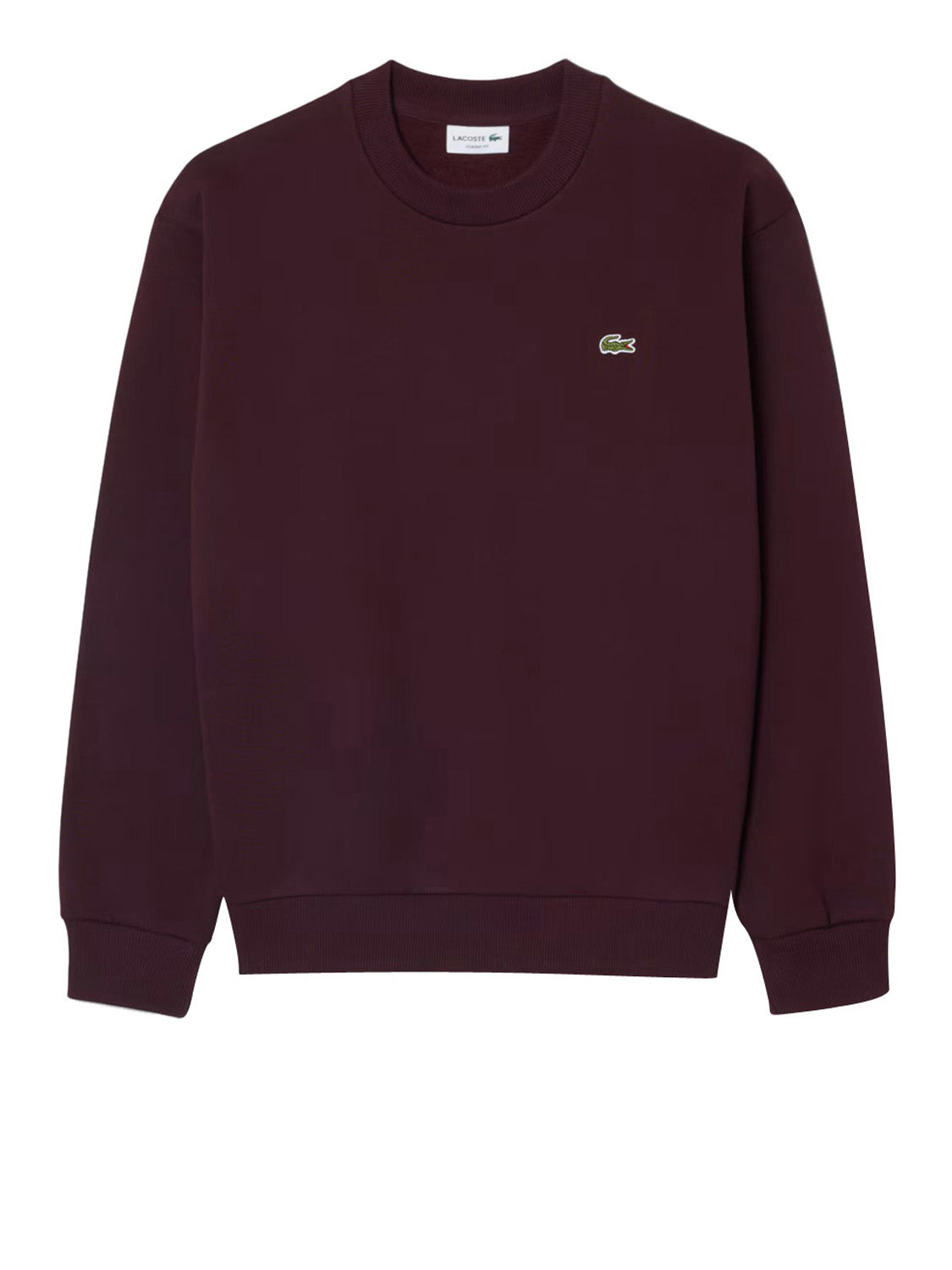 LACOSTE Lacoste Felpa Logo Iconico Marrone Marrone