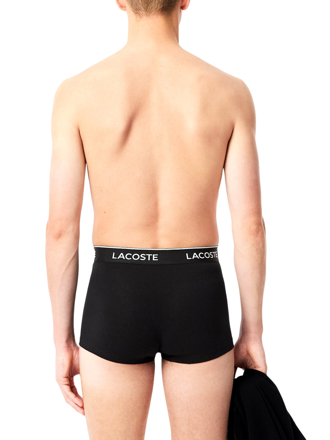 LACOSTE UNDERWEAR Boxer Lacoste Box Da 3 Nero Nero