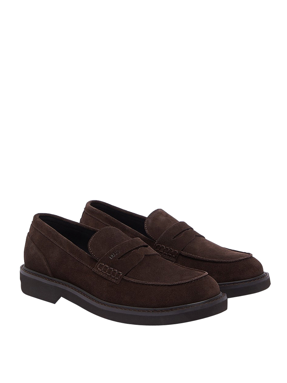 LIU JO MAN SHOES Mocassino Cow Suede Liu Jo - Marrone Moka