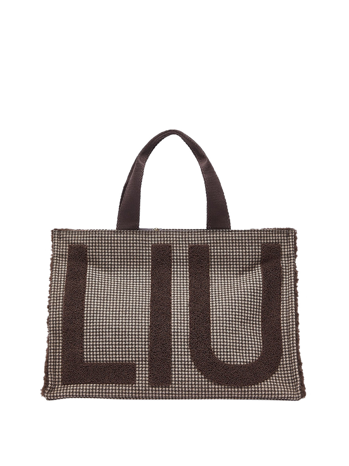 LIU JO SOFT1 Borsa Tote Grande In Tessuto Check Liu Jo - T.Moro T.MORO