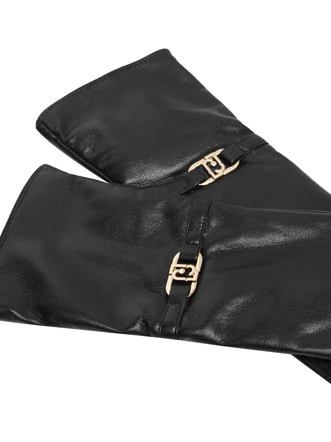 Liu Jo Guanti Con Logo Liu Jo - Nero BLACK