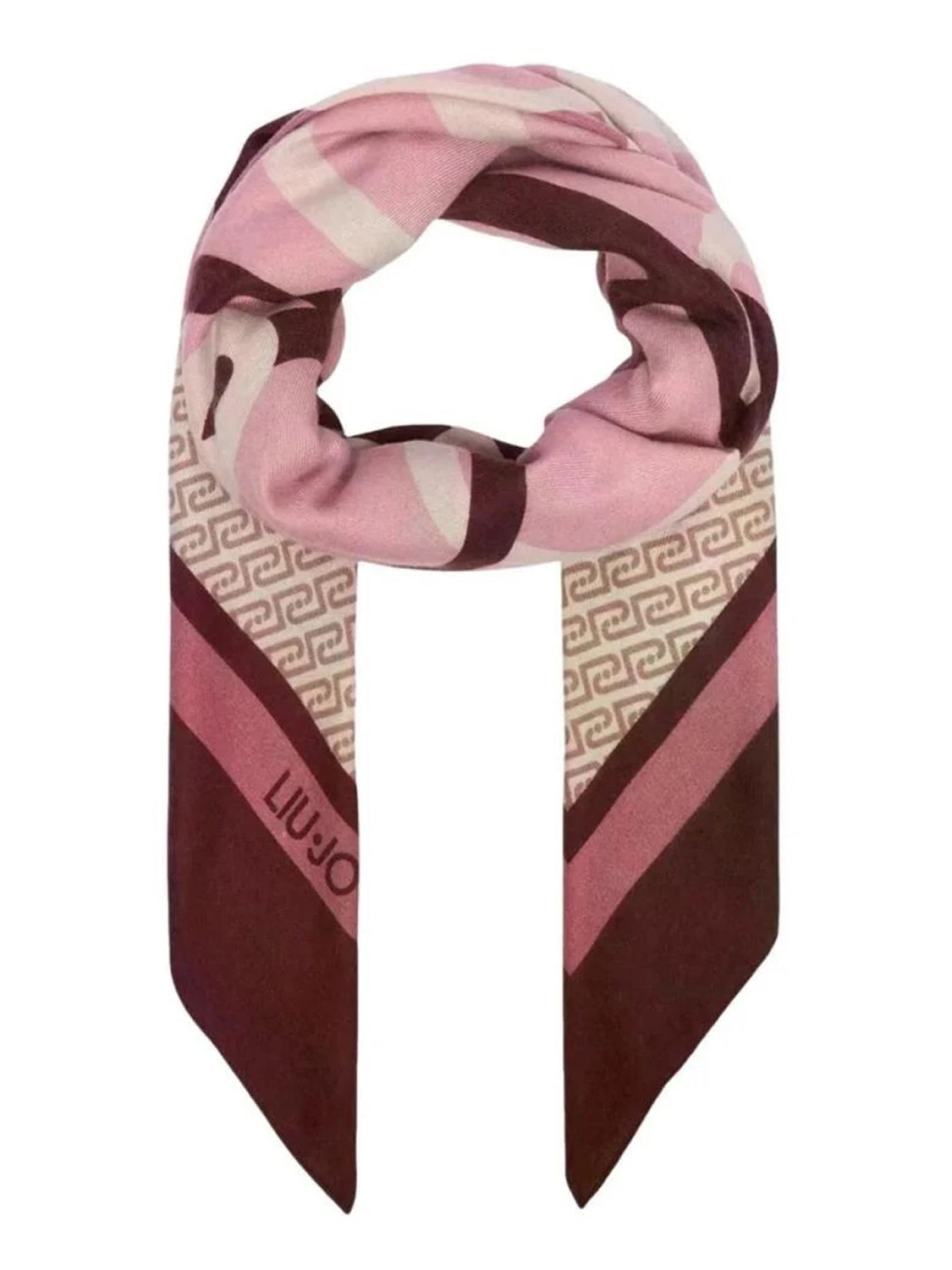Liu Jo Foulard Quadrato Liu Jo - Red Aubergine Red Aubergine