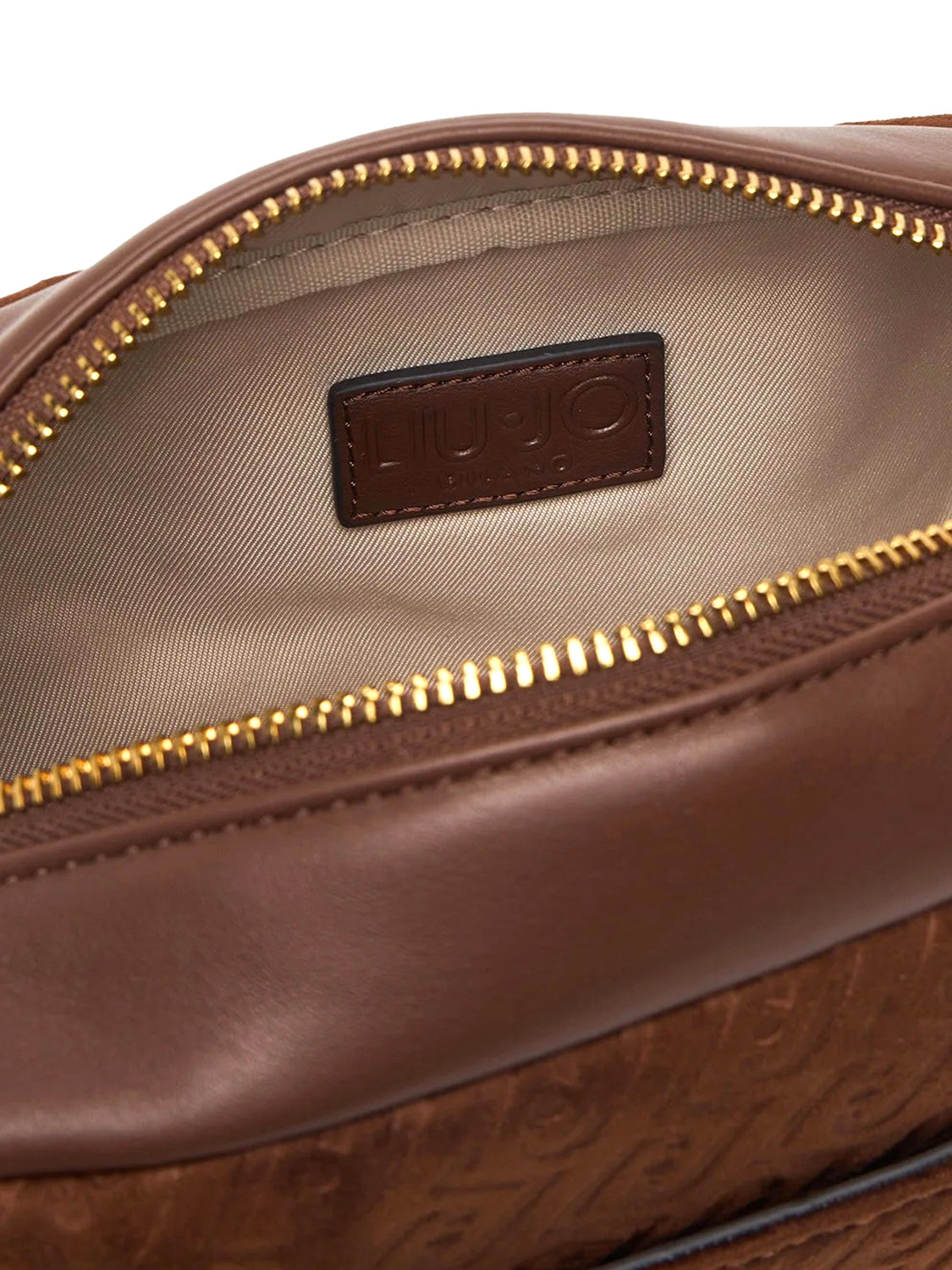LIUJO ACCESSORI1 Borsa Tracolla Media Jacquard Liu Jo - Tabacco Tabacco