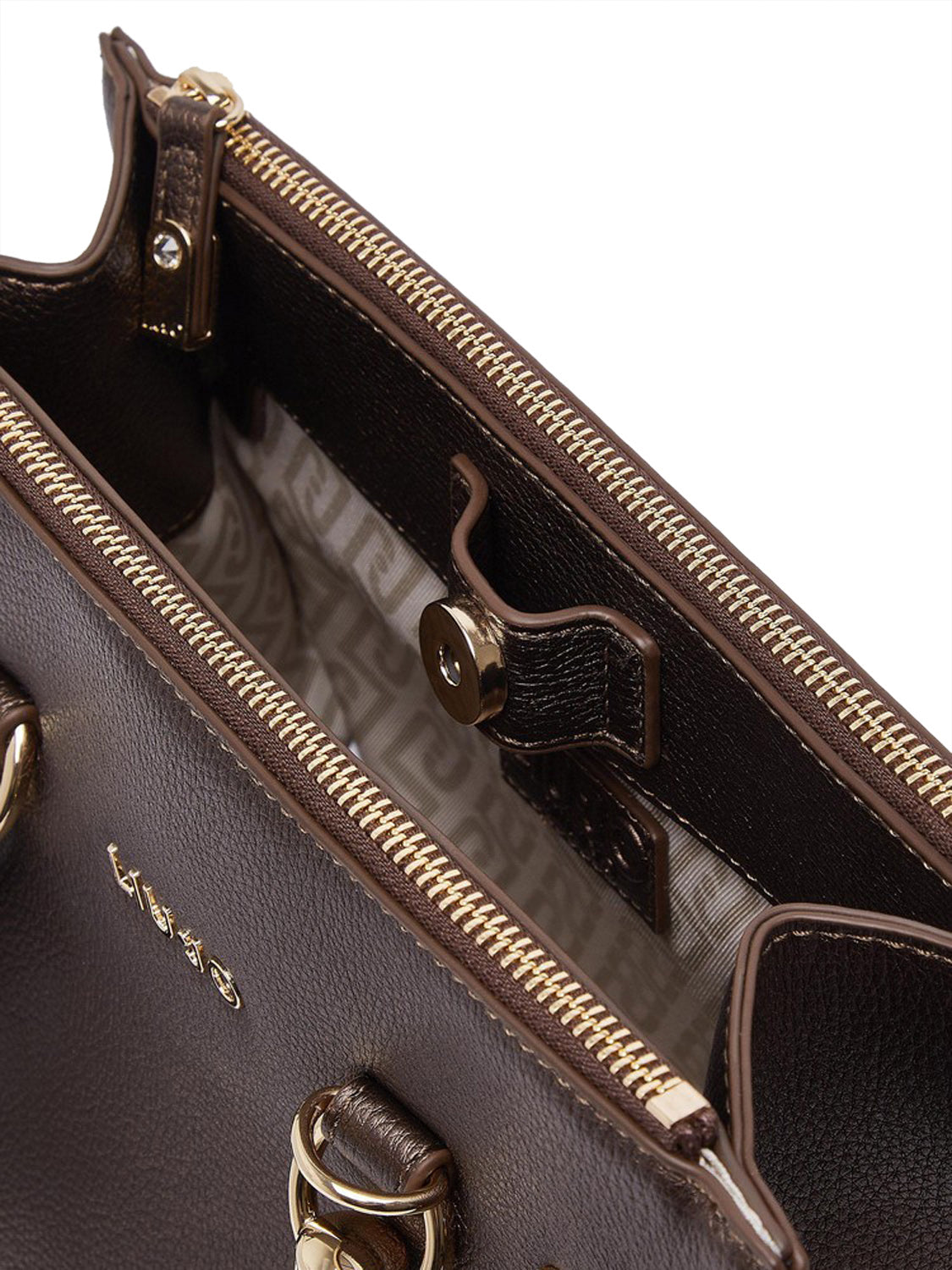 LIUJO ACCESSORI1 Borsa A Tracolla Liu Jo Logo Frontale Testa Di Moro T.Moro Met.