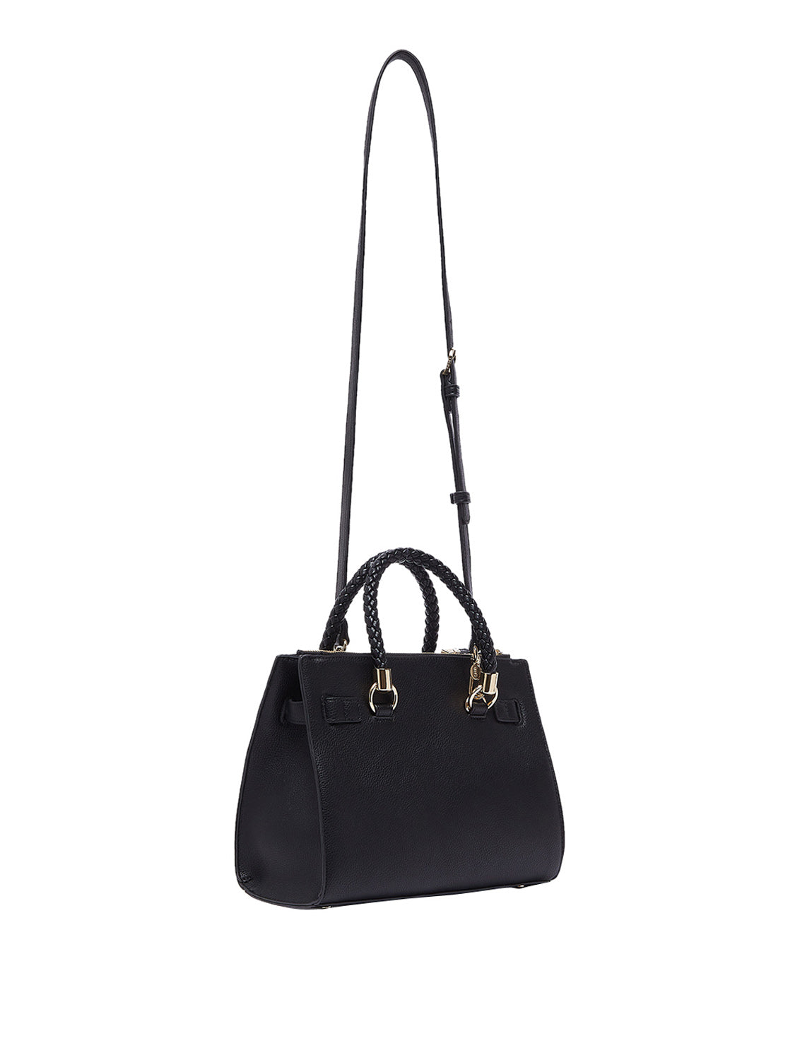 LIUJO ACCESSORI1 Liu Jo Borsa A Tracolla Logo Frontale Nero BLACK