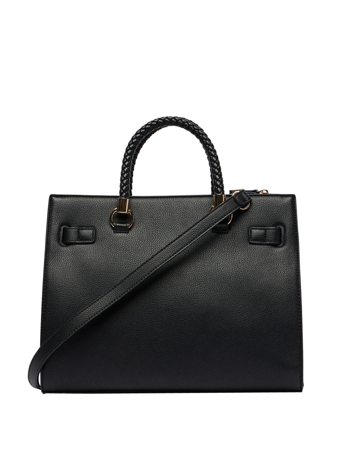 LIUJO ACCESSORI1 Liu Jo Borsa A Mano Charm Logato Nero BLACK
