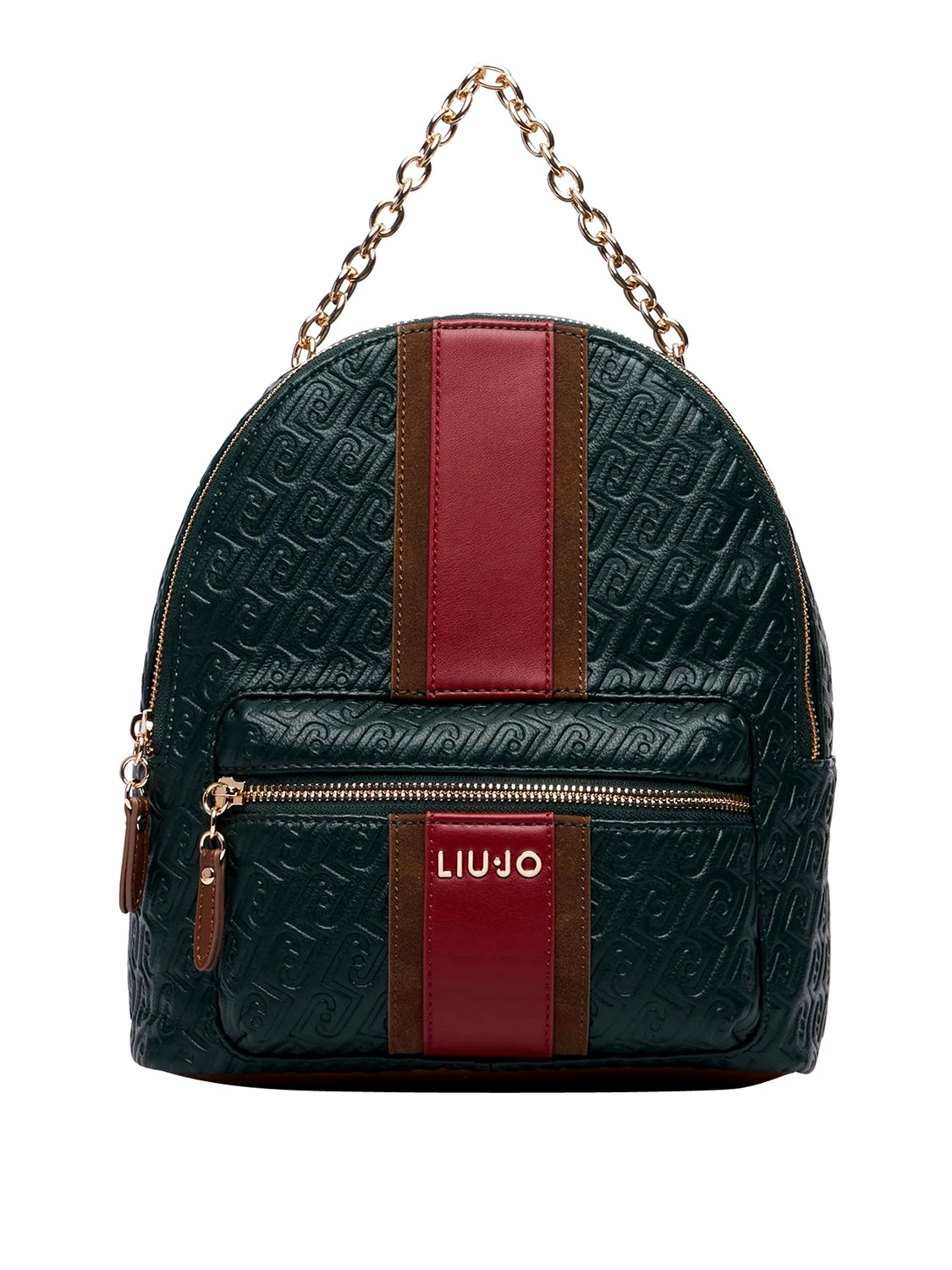 LIUJO ACCESSORI1 Zaino Con Logo Monogram Liu Jo - Foresta Foresta