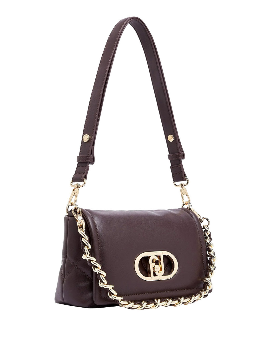 LIUJO ACCESSORI1 Borsa a Tracolla La Puffy Cross Over Liu Jo - Bordeaux BORDEAUX