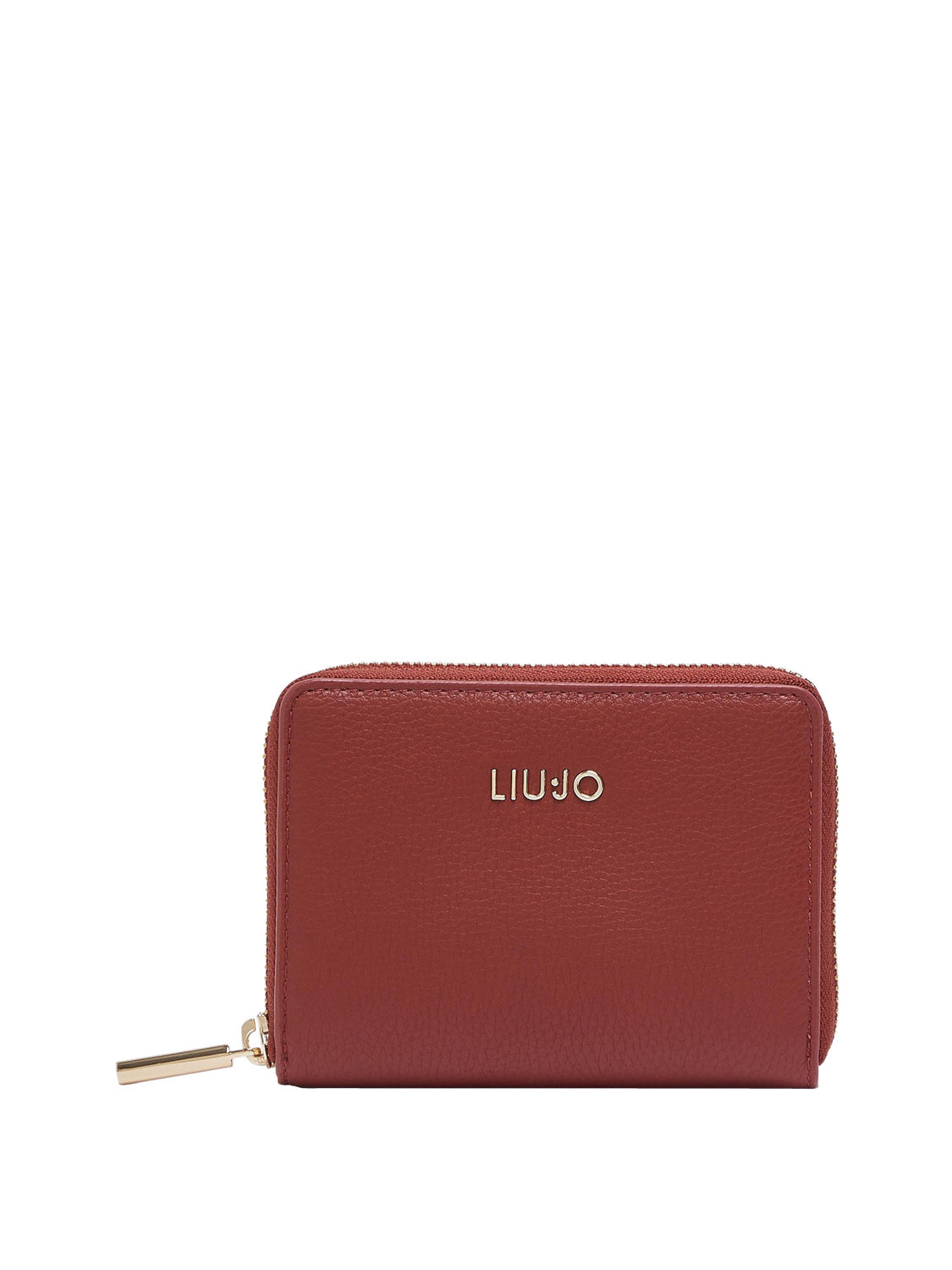 LIUJO ACCESSORI1 Liu Jo Portafoglio Logo Frontale Rosso Brick Red