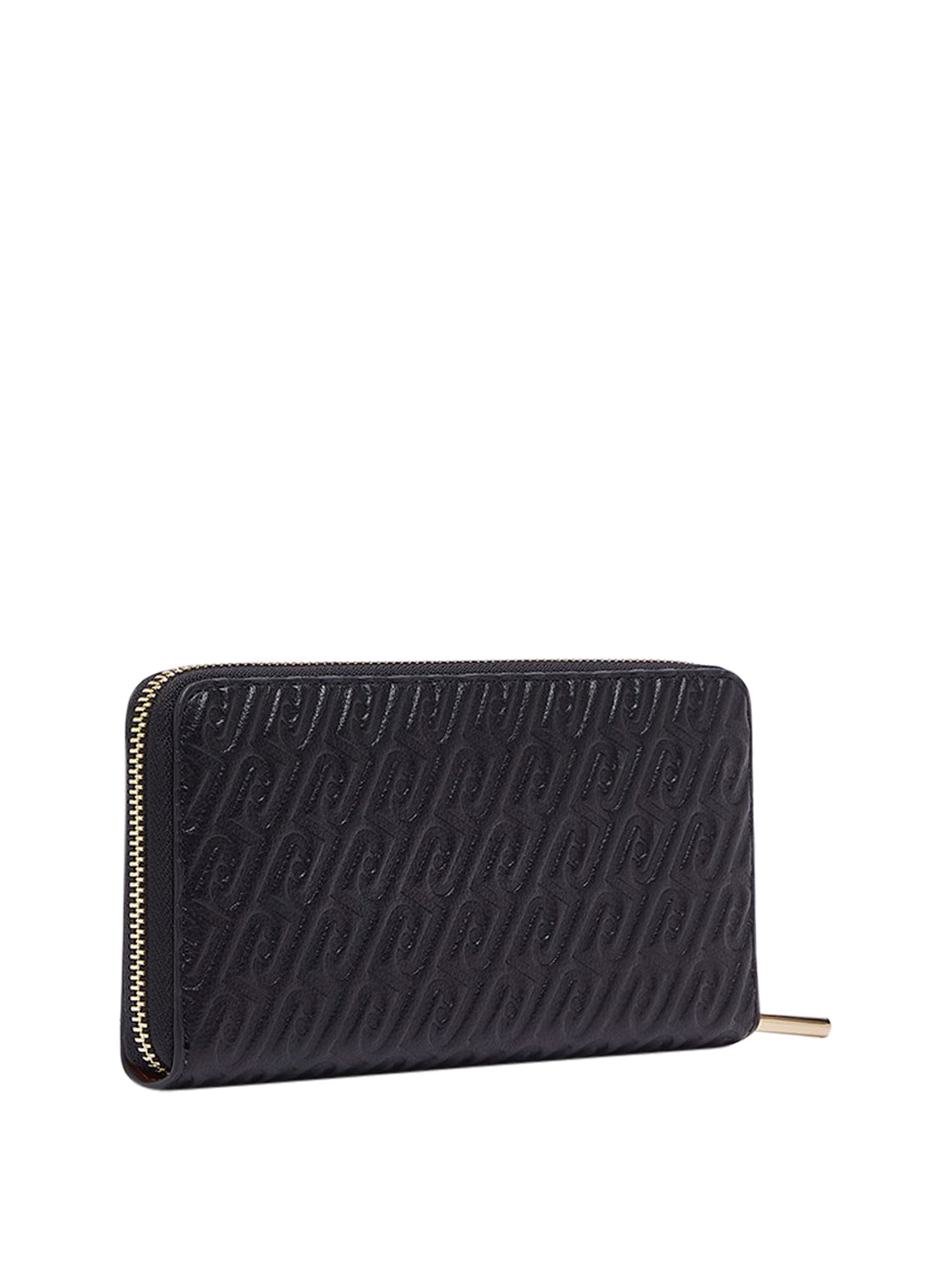 LIUJO ACCESSORI1 Portafoglio Grande Monogram Debossed Liu Jo - Nero BLACK