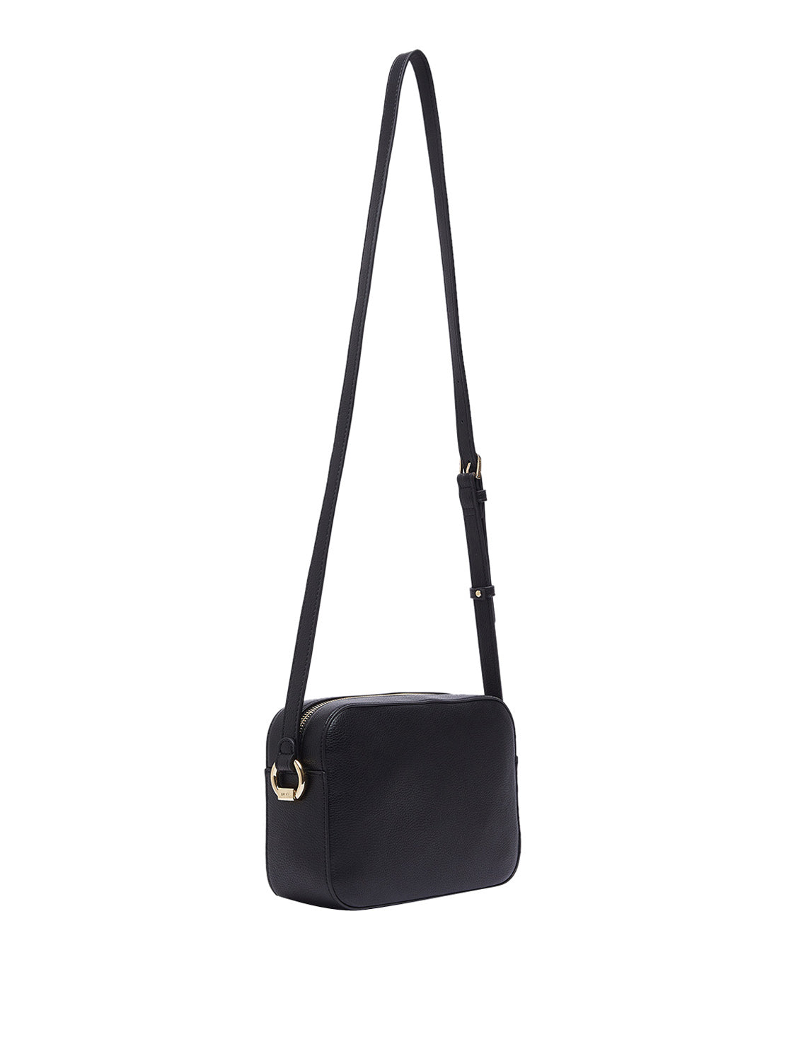 LIUJO ACCESSORI1 Liu Jo Borsa A Tracolla Media Logo Frontale Nero BLACK