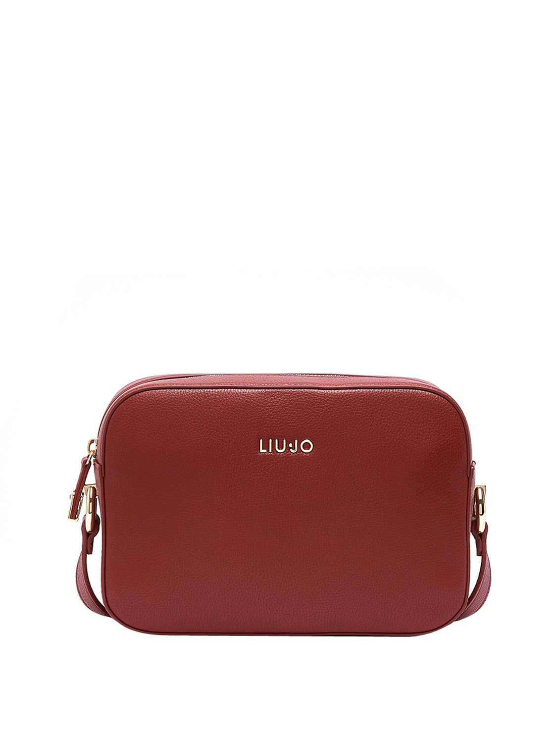LIUJO ACCESSORI1 Liu Jo Borsa A Tracolla Logo Frontale Rosso Brick Red