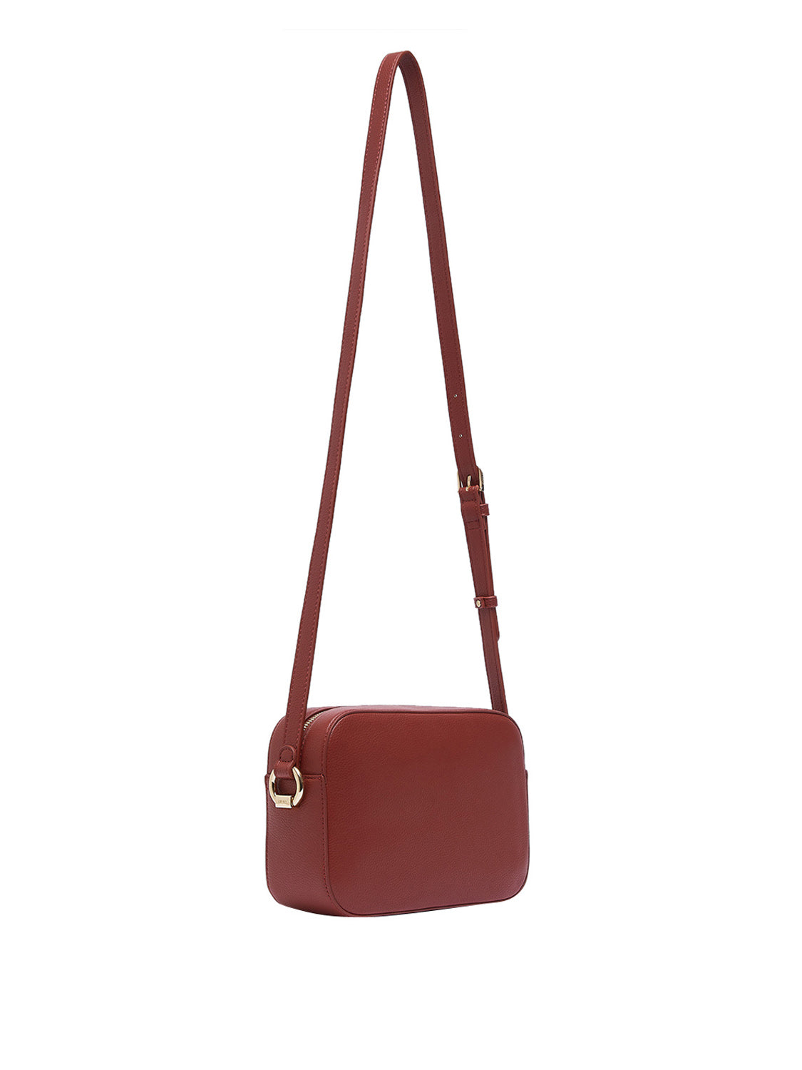 LIUJO ACCESSORI1 Liu Jo Borsa A Tracolla Logo Frontale Rosso Brick Red