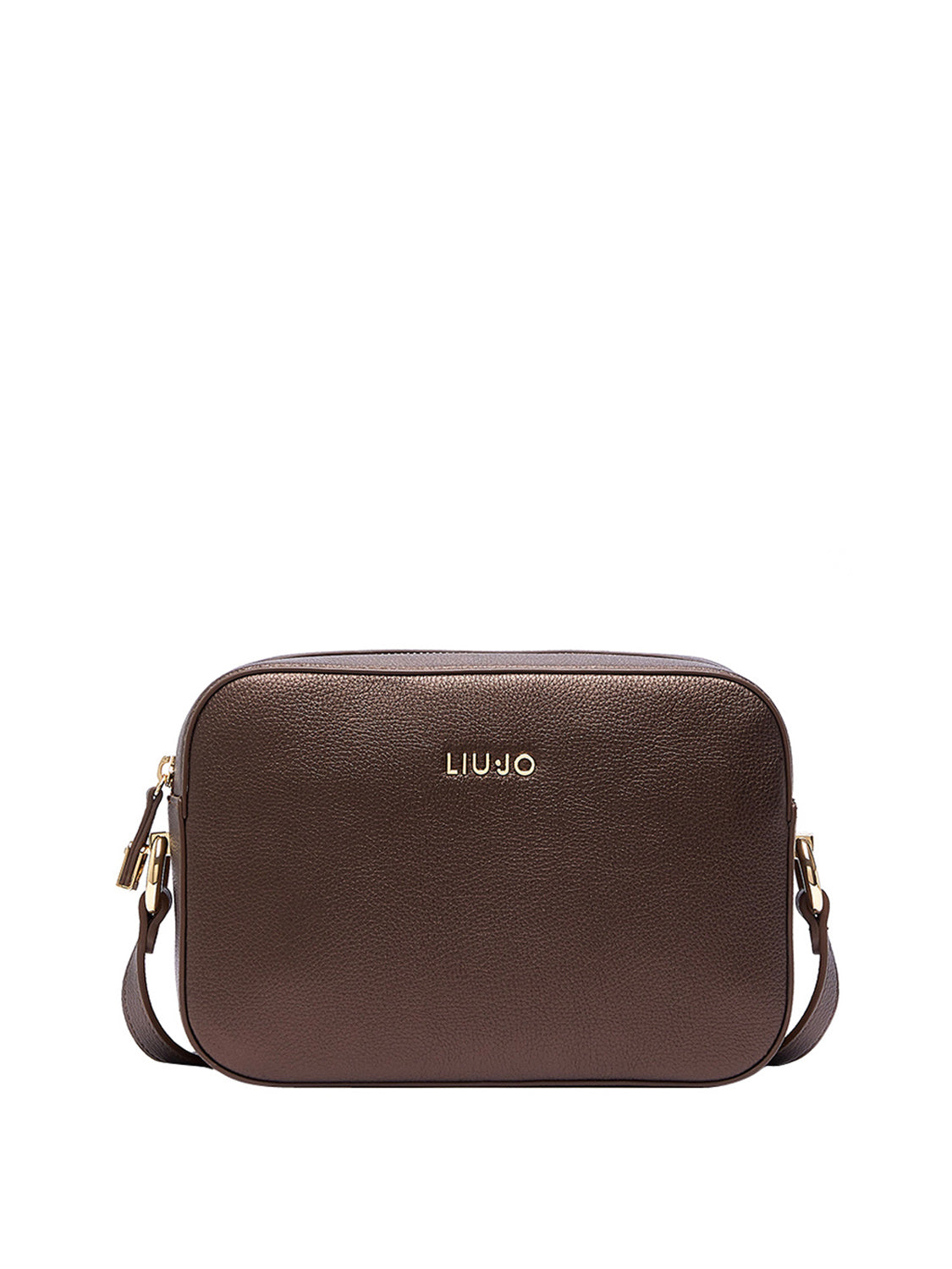 LIUJO ACCESSORI1 Liu Jo Borsa A Tracolla Media Logo Frontale Testa Di Moro T.Moro Met.