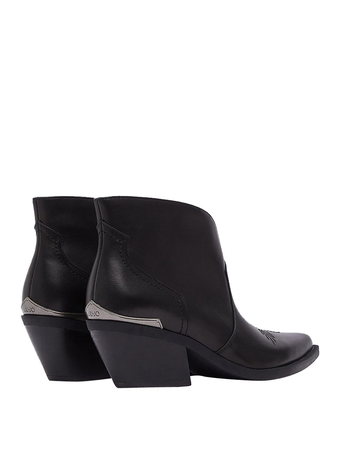LIUJO CALZATURE DRESS Stivaletti Texani In Pelle Austin 03 Liu Jo - Nero BLACK