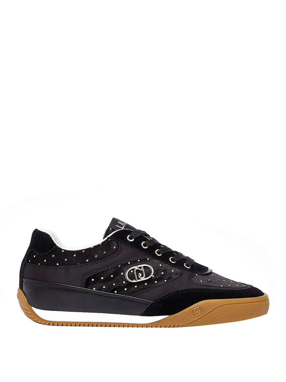 LIUJO CALZATURE SPORT Sneakers Lewis 01 In Velluto A Pois Liu Jo - Nero BLACK