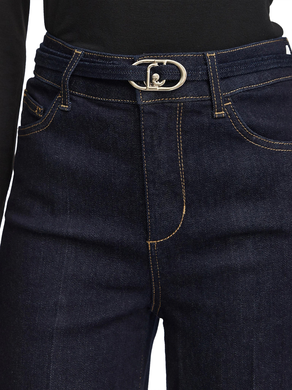 LIUJO DENIM Jeans Flare Con Cintura Liu Jo - Short Normal Wash Short Normal Wash