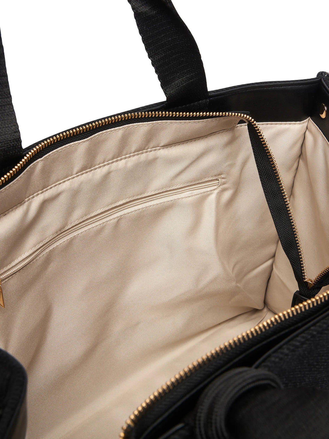 LIUJO SPORT Borsa Tote Grande In Panno Liu Jo Sport - Nero BLACK
