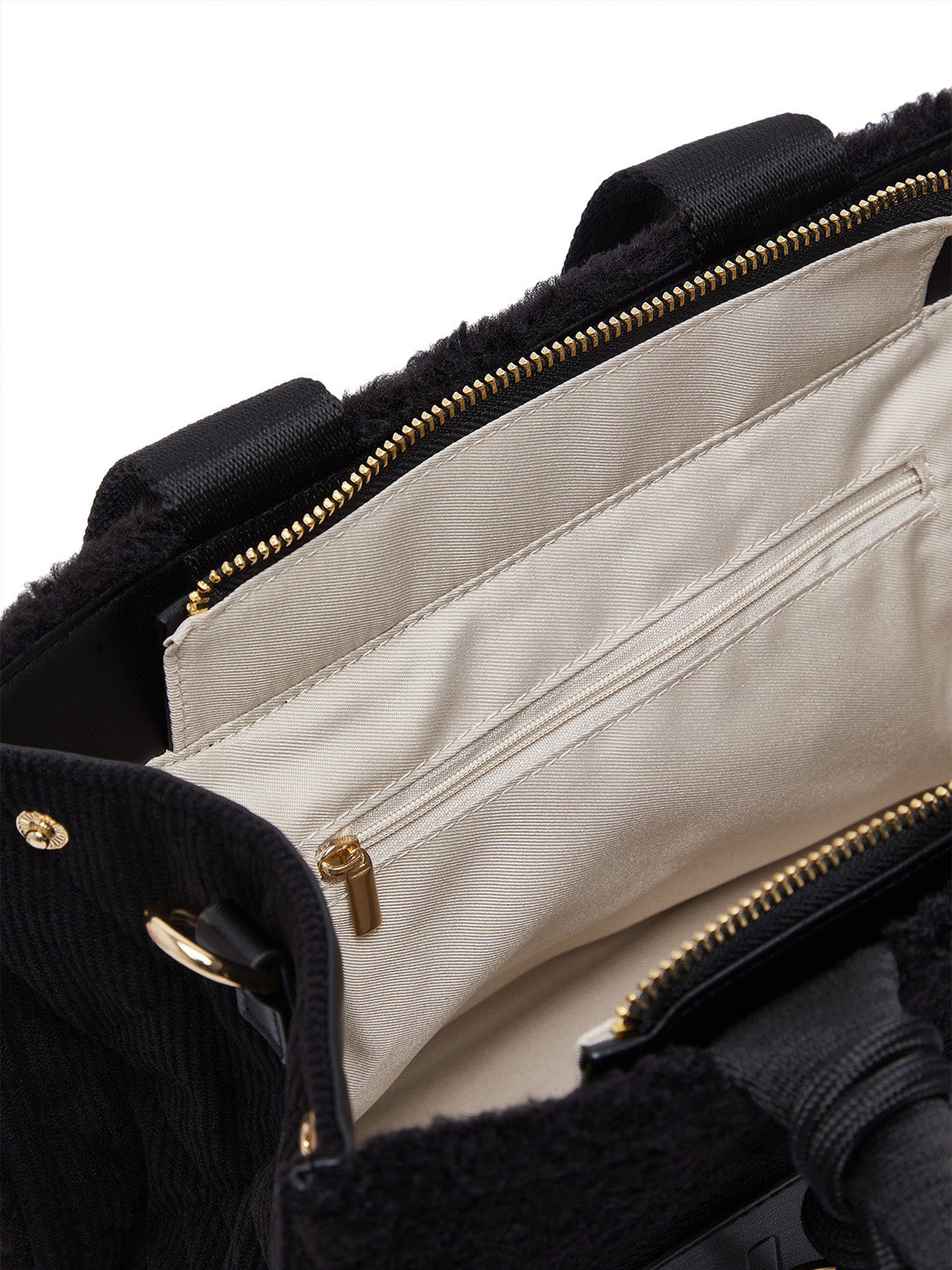 LIUJO SPORT Borsa Tote Piccola In Teddy Liu Jo - Nero BLACK
