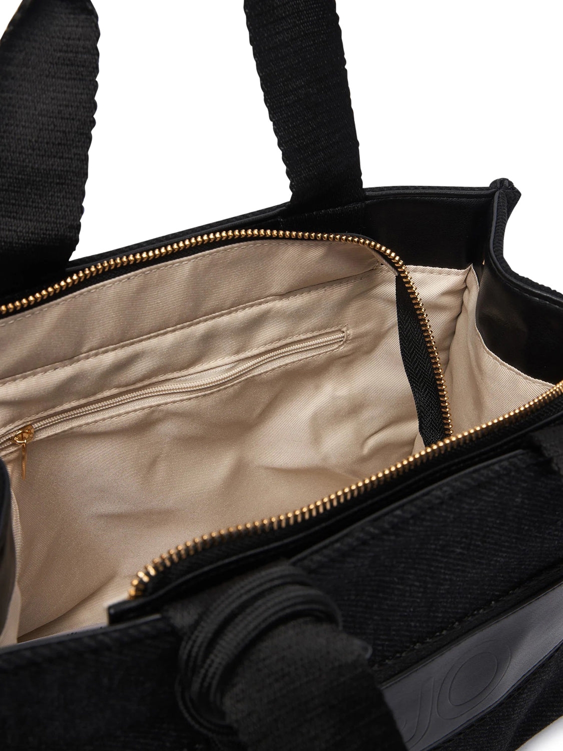 LIUJO SPORT Borsa Tote Piccola In Tessuto Liu Jo Sport - Nero BLACK