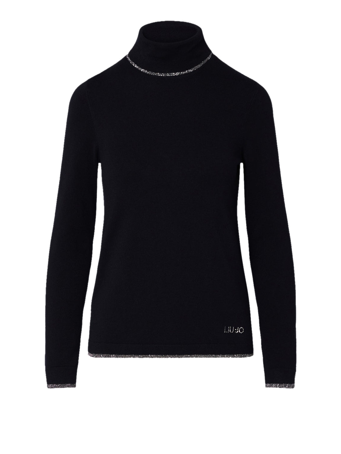 LIU.JO WHITE Dolcevita Con Profili Lurex Liu Jo - Nero BLACK