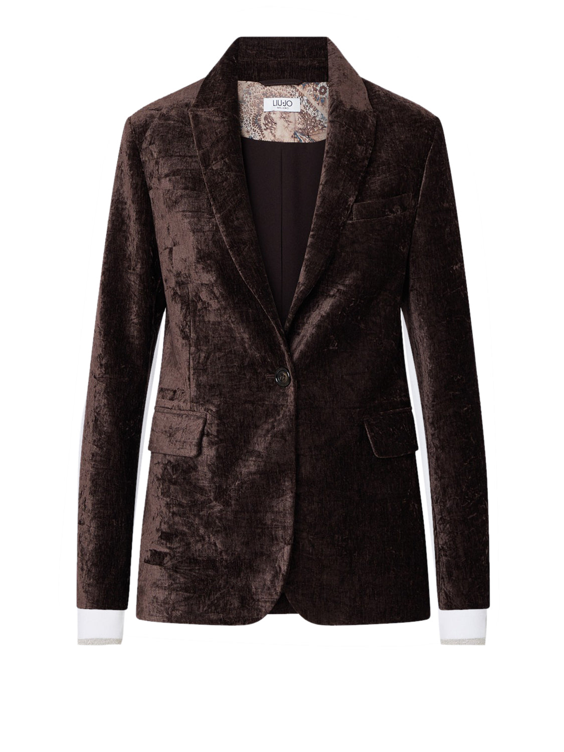 LIU.JO WHITE Blazer Velluto Liu Jo - Mole MOLE