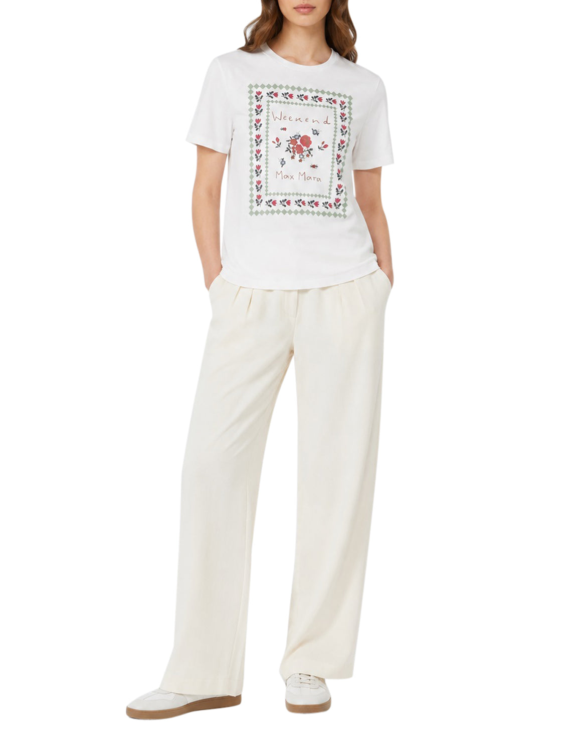 MAXMARA WEEKEND 1USCITA MaxMara T-Shirt Edison - Bianco Bianco