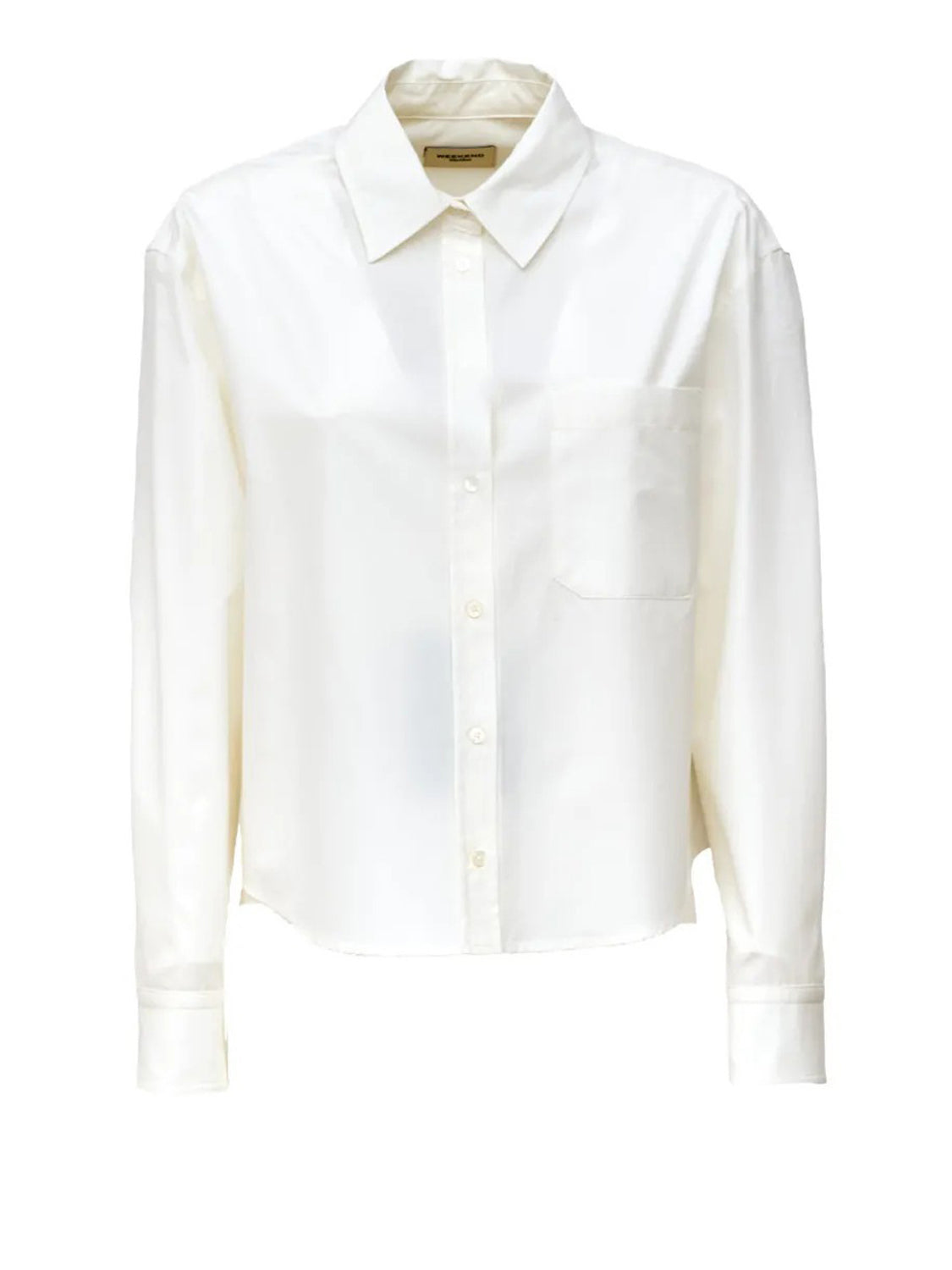 MAXMARA WEEKEND 1USCITA Camicia MaxMara In Popeline Di Cotone - Bianco Bianco