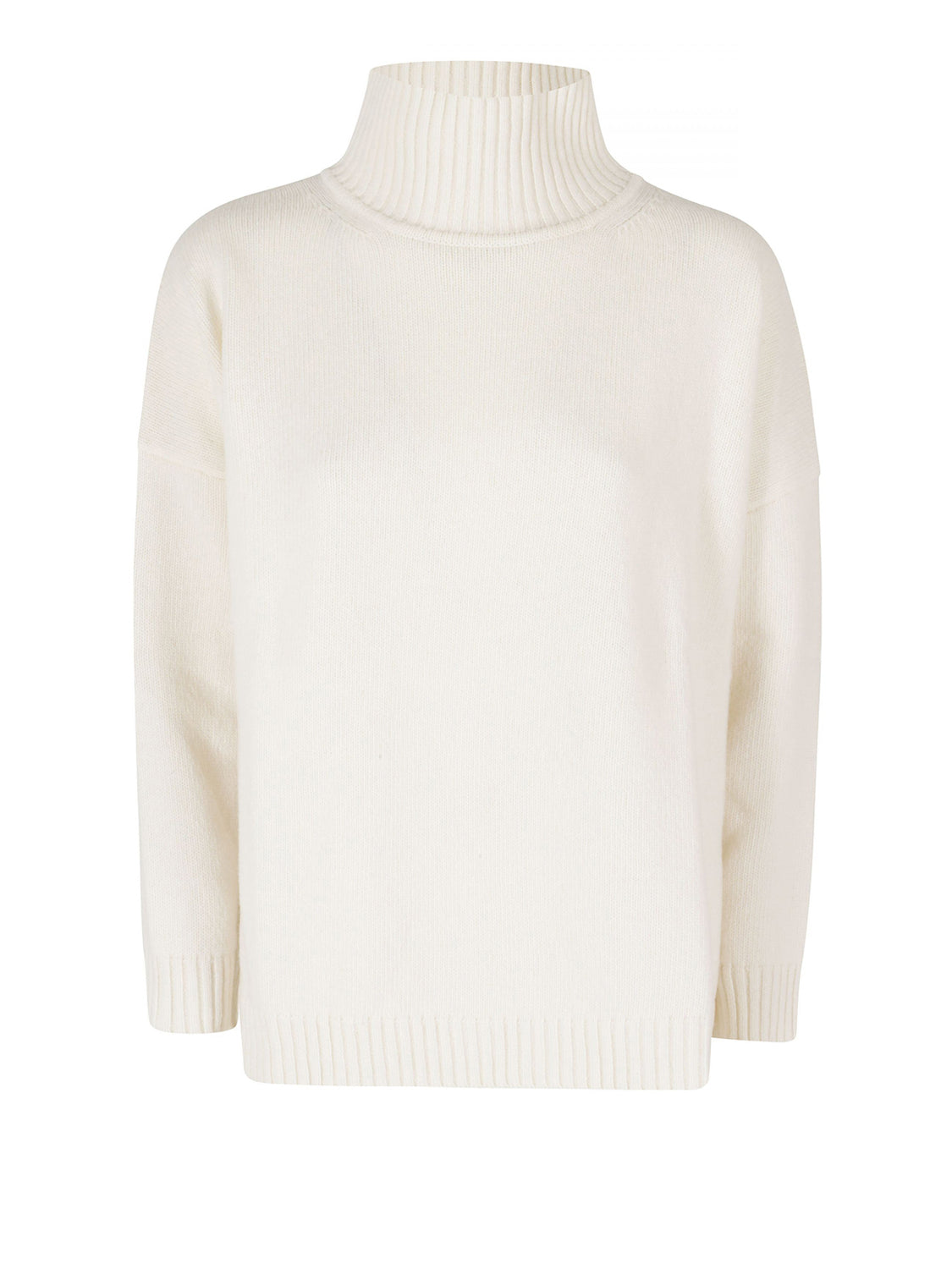 MAXMARA WEEKEND 2USCITA Maglione A Collo Alto In Lana MaxMara Weekend - Avorio Avorio