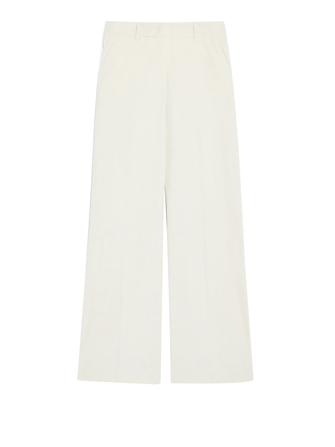 MAXMARA WEEKEND 2USCITA Pantalone Tania In Velluto MaxMara Weekend - Avorio Avorio
