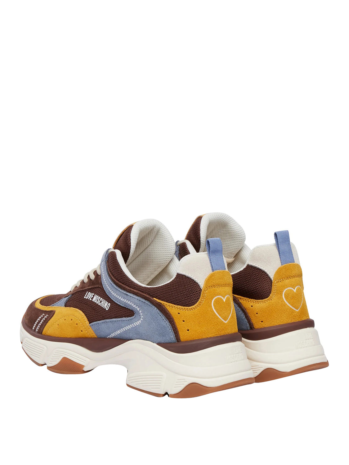 MOSCHINO CALZATURE PRE Moschino Sneakers Stardust60 Mix Multicolore Cacao/Cacao