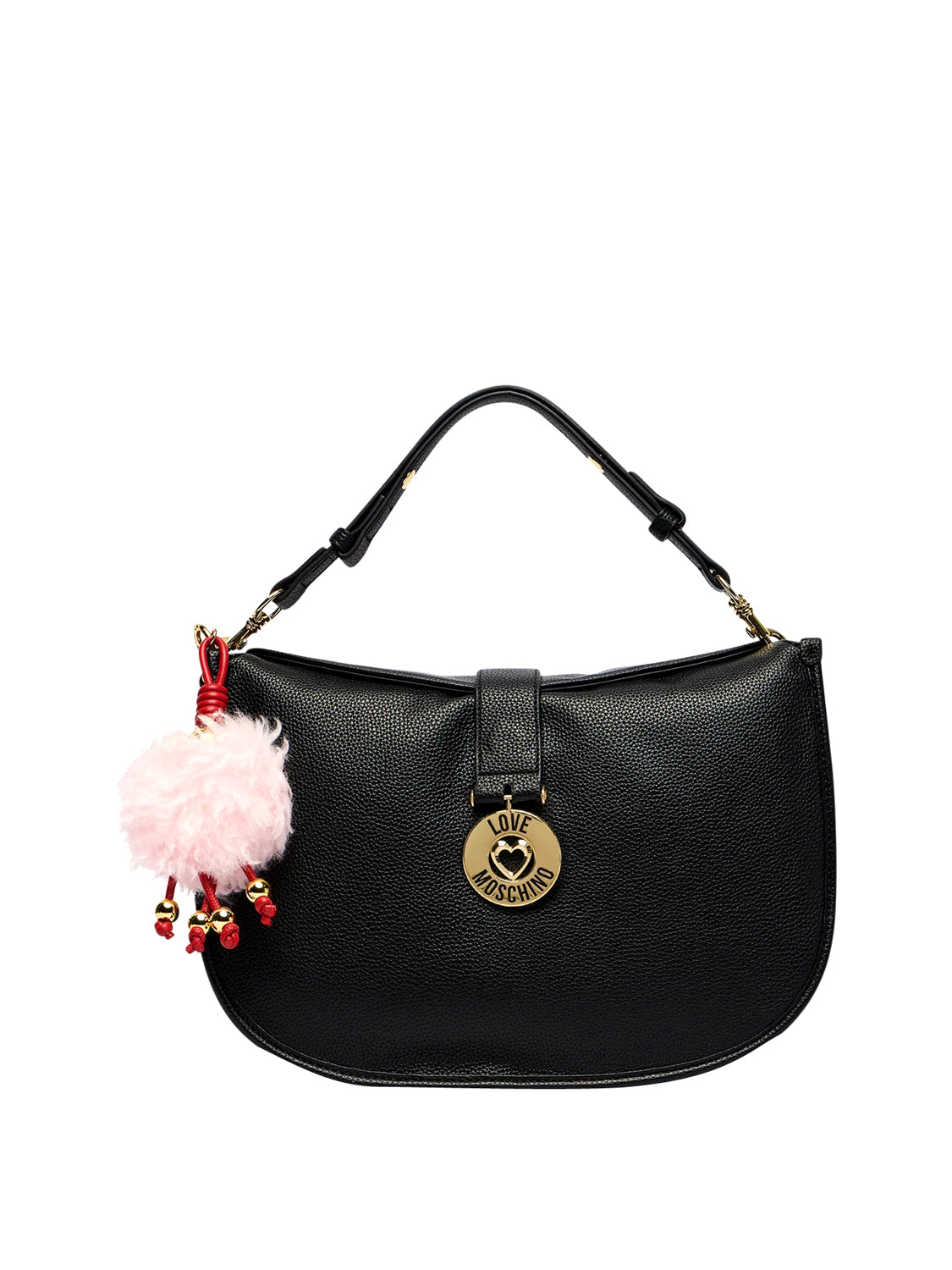 MOSCHINO COLLECTION Borsa Con Charm Moschino - Nero Nero