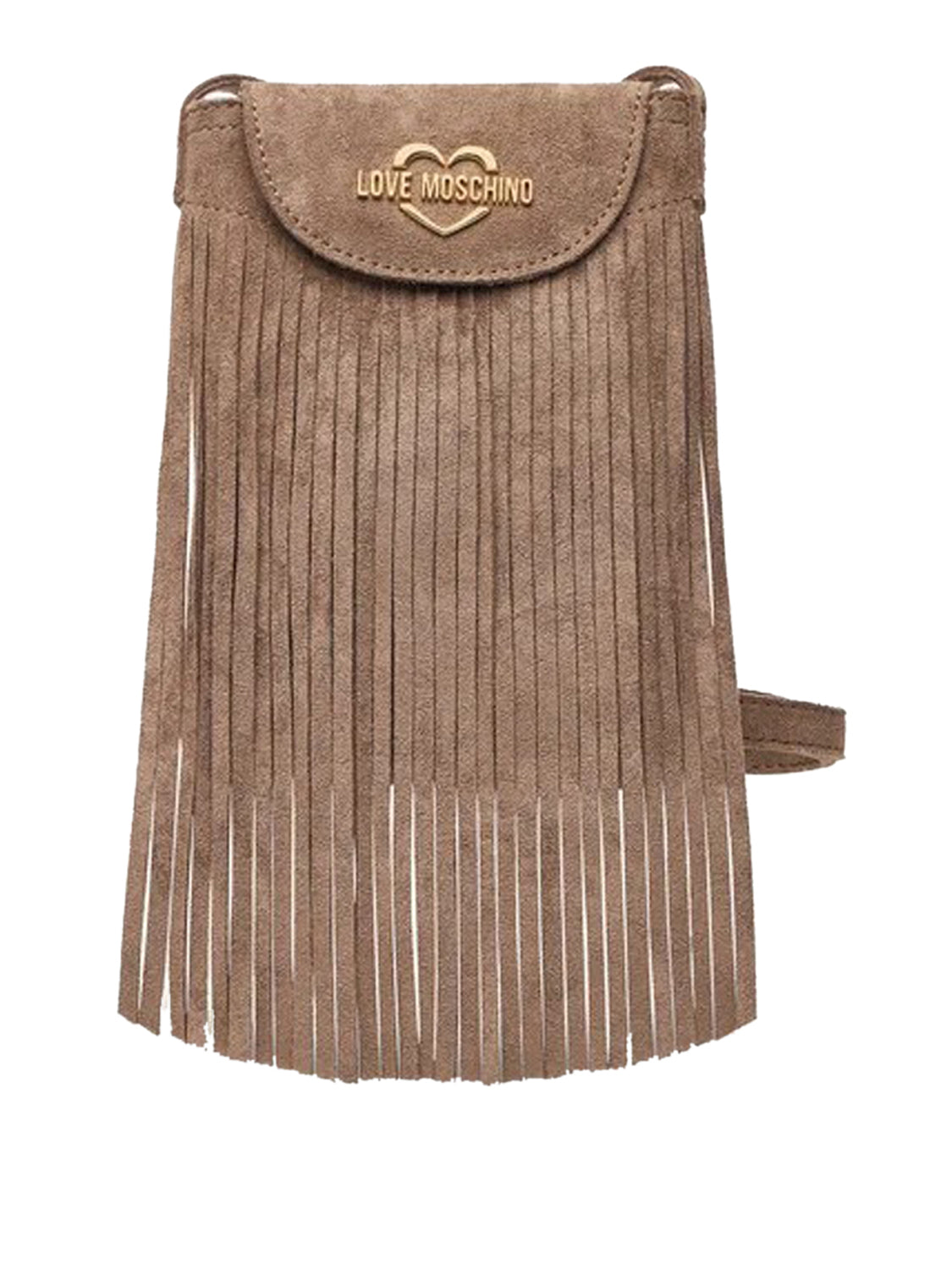 MOSCHINO COLLECTION Borsa Velour Pl Moschino - Beige Sabbia