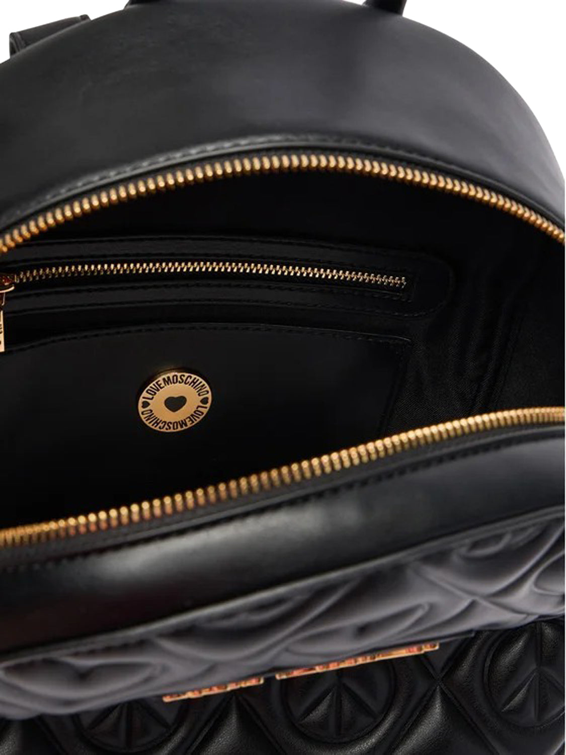 MOSCHINO COLLECTION Zaino Embossed Moschino - Nero Nero