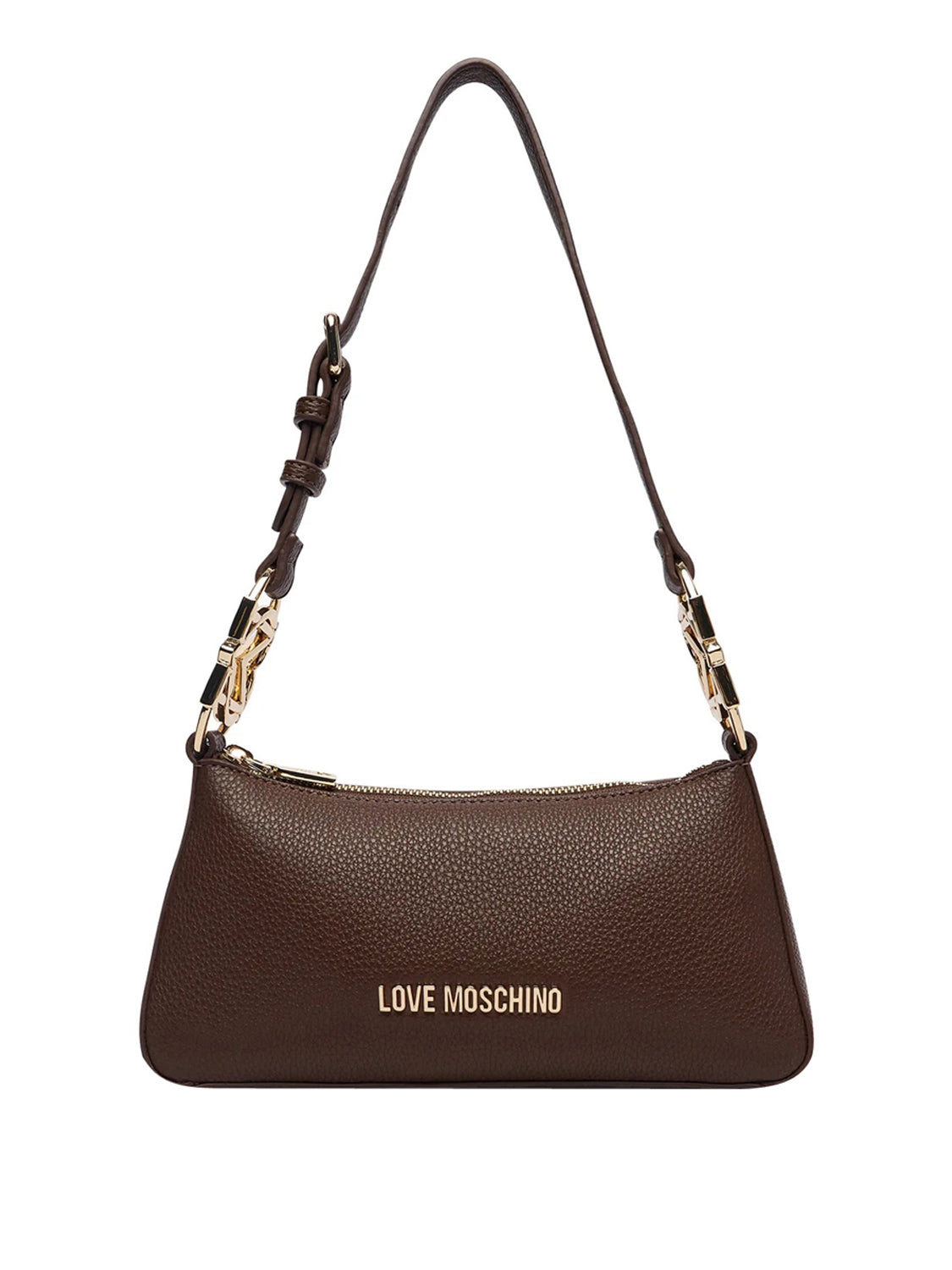 MOSCHINO PRECOLLECTION Moschino Borsa A Tracolla Logo Frontale Marrone Marrone