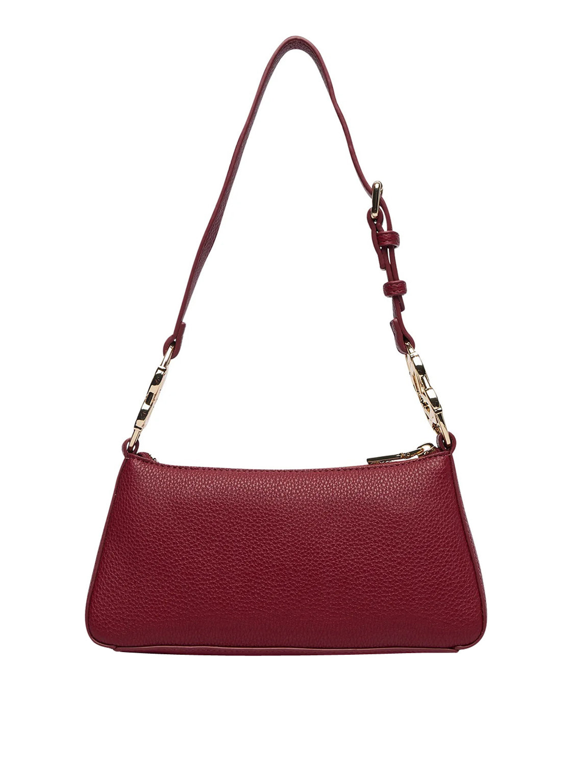 MOSCHINO PRECOLLECTION Moschino Borsa A Tracolla Logo Frontale Vino VINO