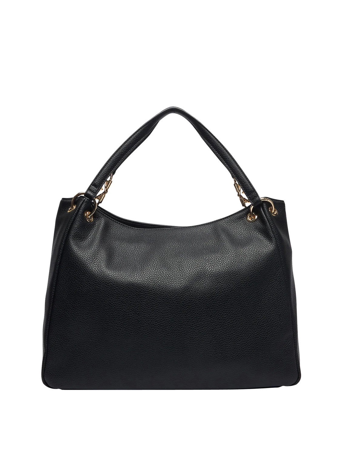 MOSCHINO PRECOLLECTION Borsa A Mano Moschino Logo Frontale Nero Nero